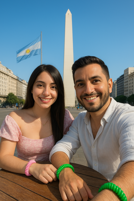 Pulseras Repelente de Mosquito Set X3. Viajera, Cómoda y Narural