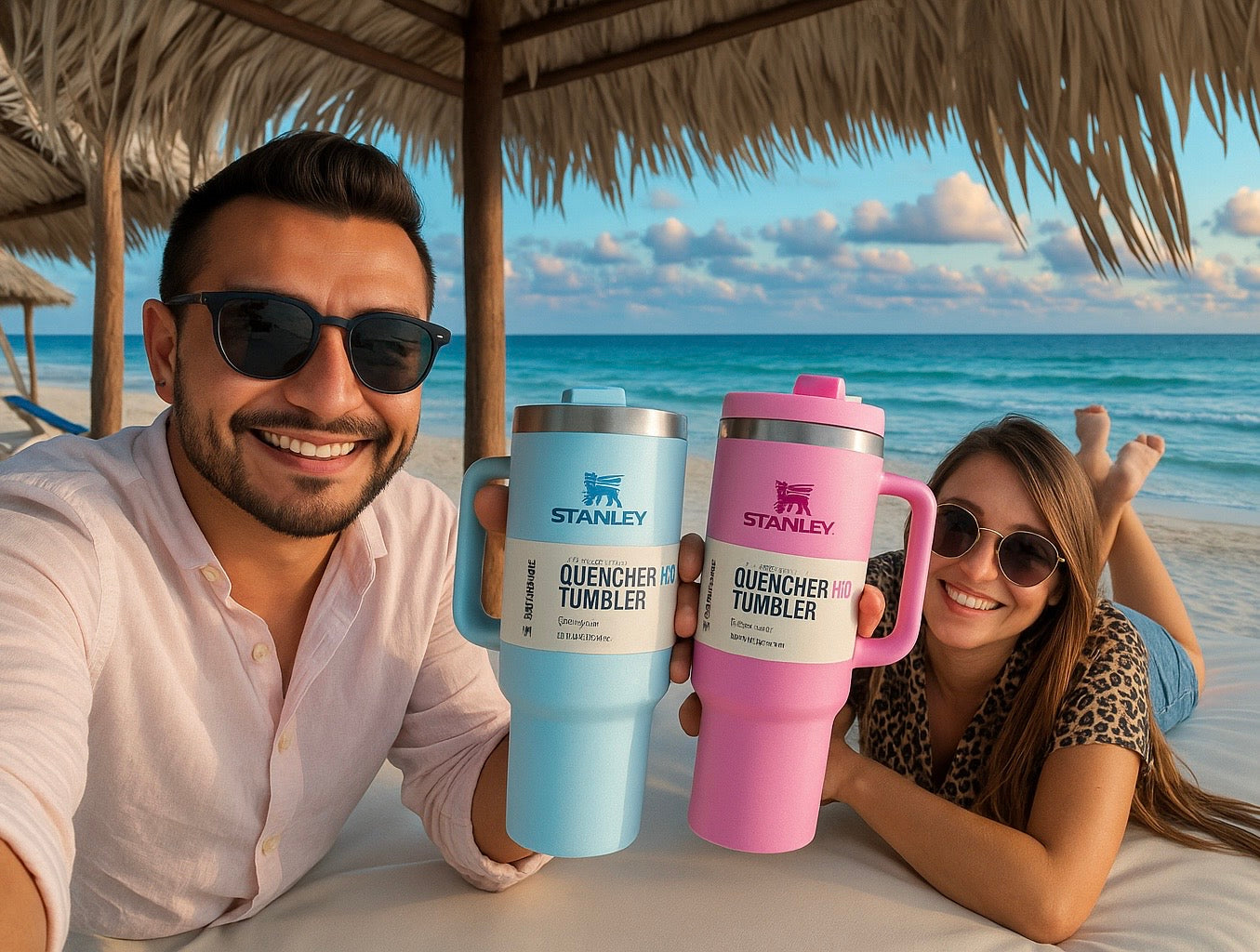 Termo Viajero Stanley 40oz - para bebidas frías y bebidas calientes.