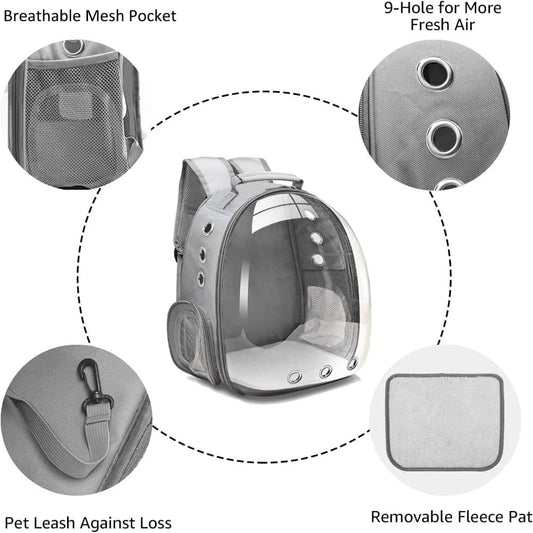 Maleta para Mascotas Trasporte tipo Cápsula