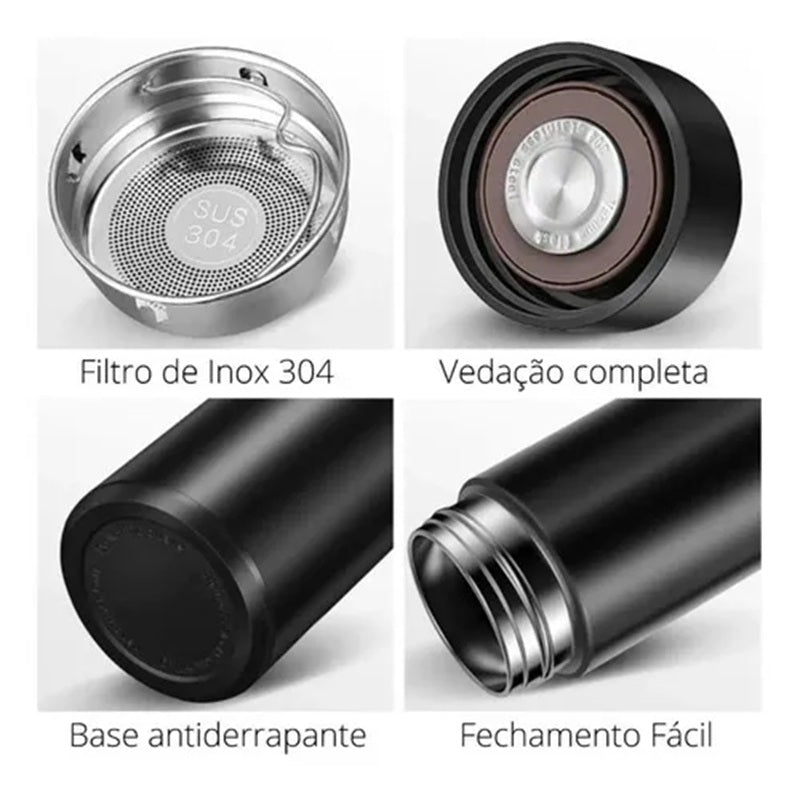 Termo Inteligente Portátil Viajero