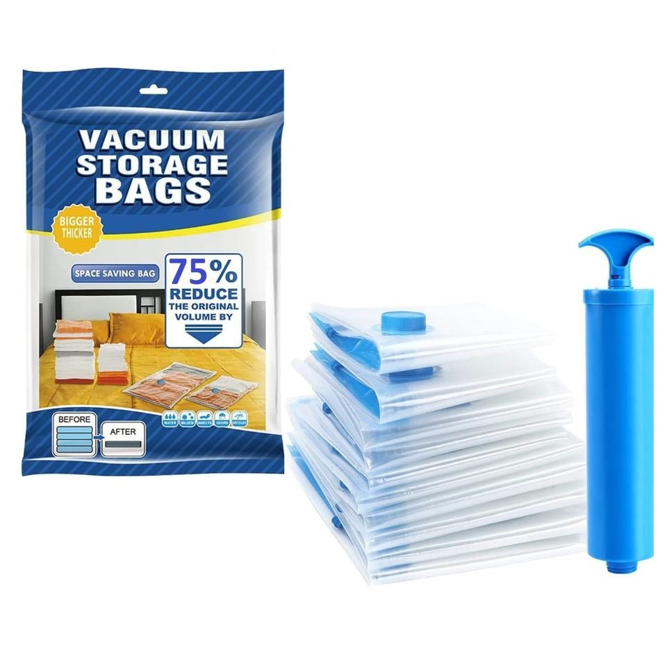 Kit de bolsas empacadoras al vacío para viajes
