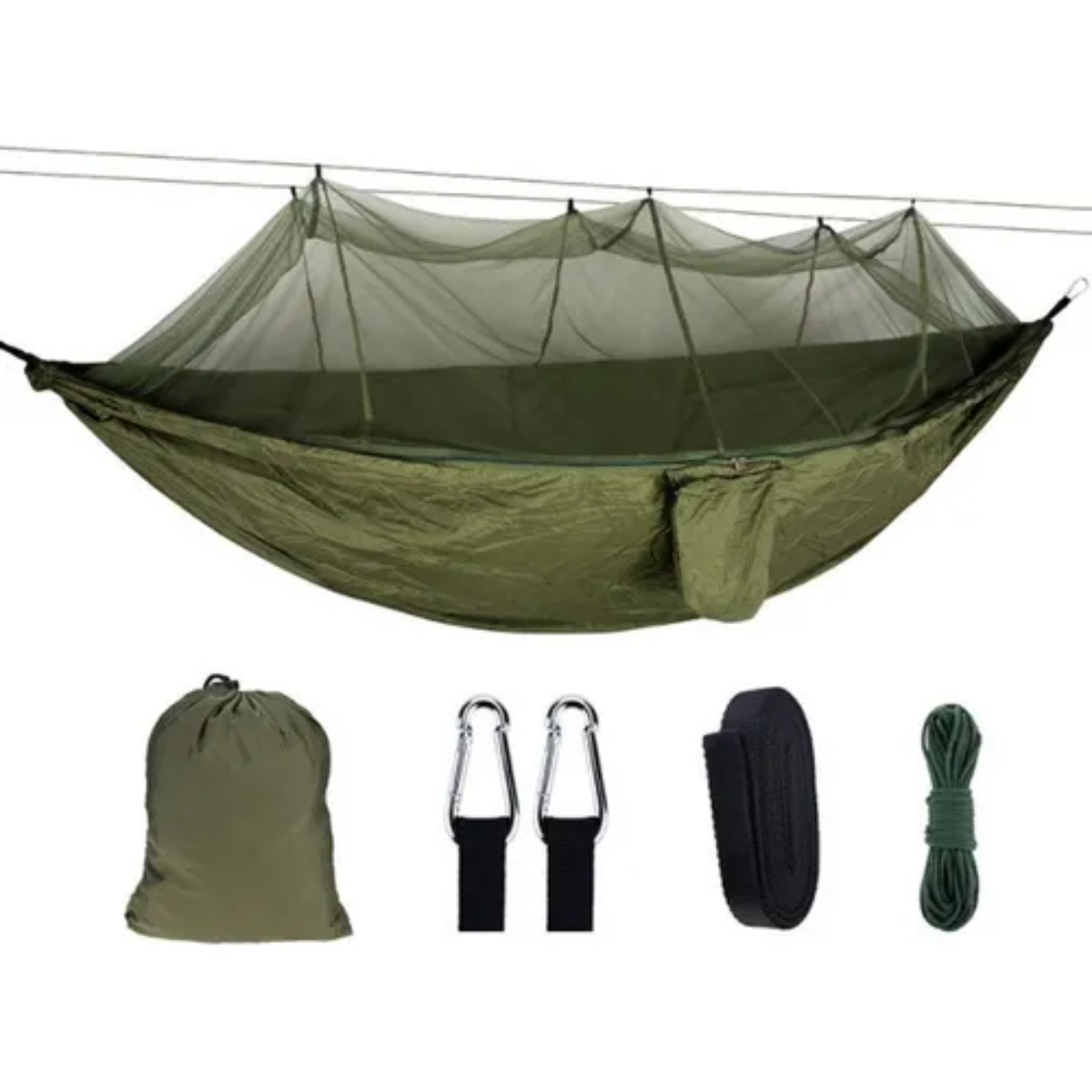 Hamaca Viajera para Camping con Mosquitero