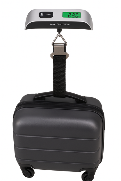 Báscula portátil para equipaje