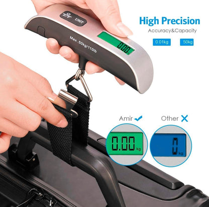 Báscula portátil para equipaje