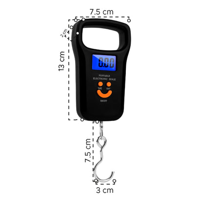 Báscula digital de equipaje con gancho