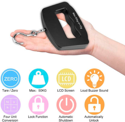 Bascula Digital Para Equipaje Lcd