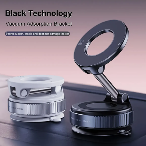 Soporte Magnético Viajero 360° al Vacío Celular
