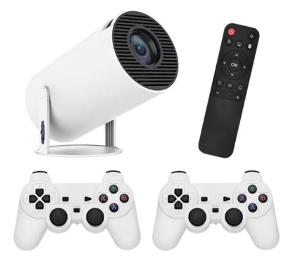 Proyector Portátil Películas y Consola Video Juegos M300 MAX