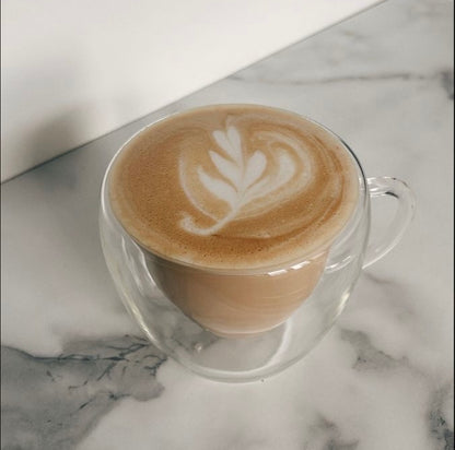 Pocillo Doble Fondo 250ml Trasparente