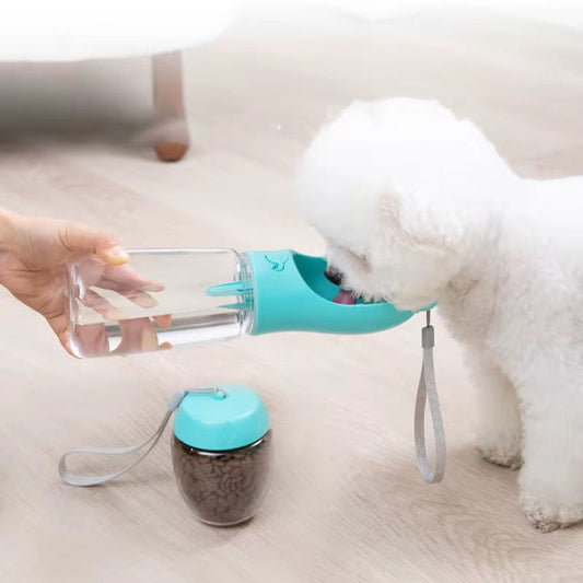 Bebedero / Dispensador portátil para mascotas