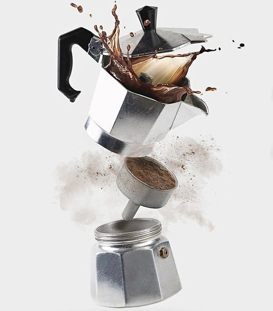 Cafetera Moka Italiana Clásica 300ml 9 Tazas