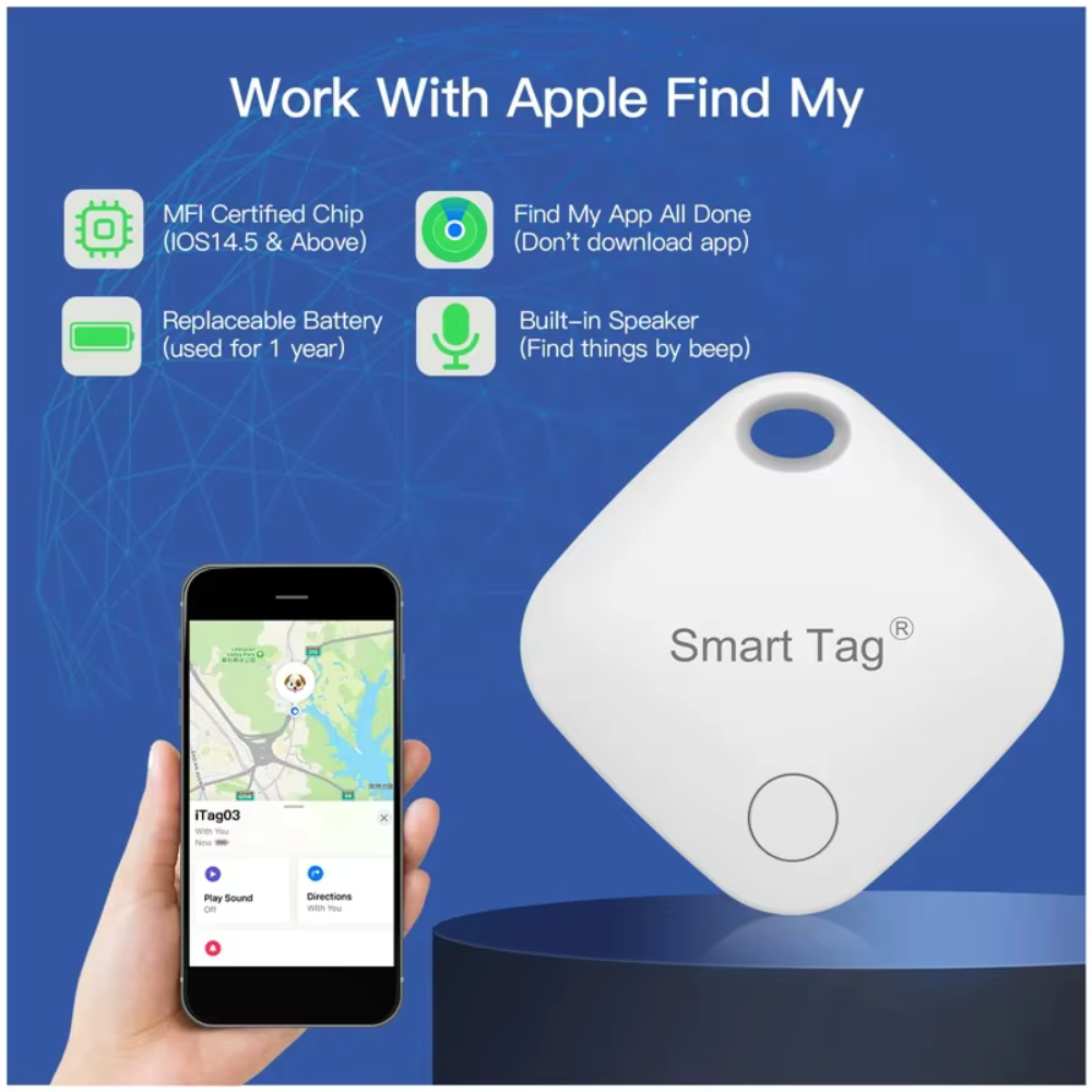 Localizador GPS Smart Tag Equipaje/Mascotas