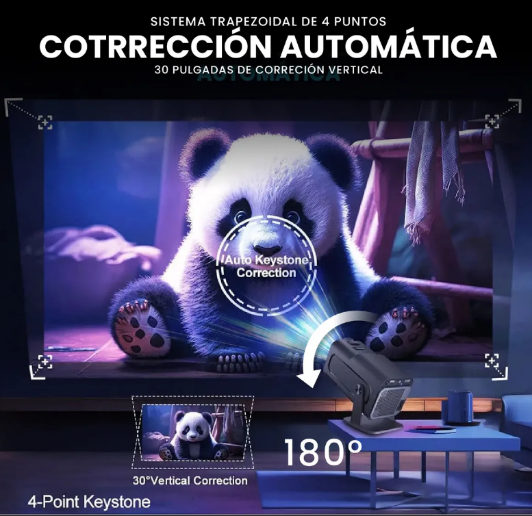 Proyector Portátil HY320 MINI 4K