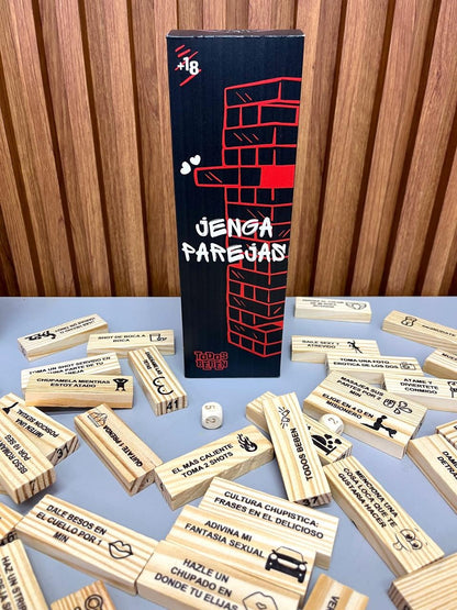 JENGA Erótico Parejas Hot