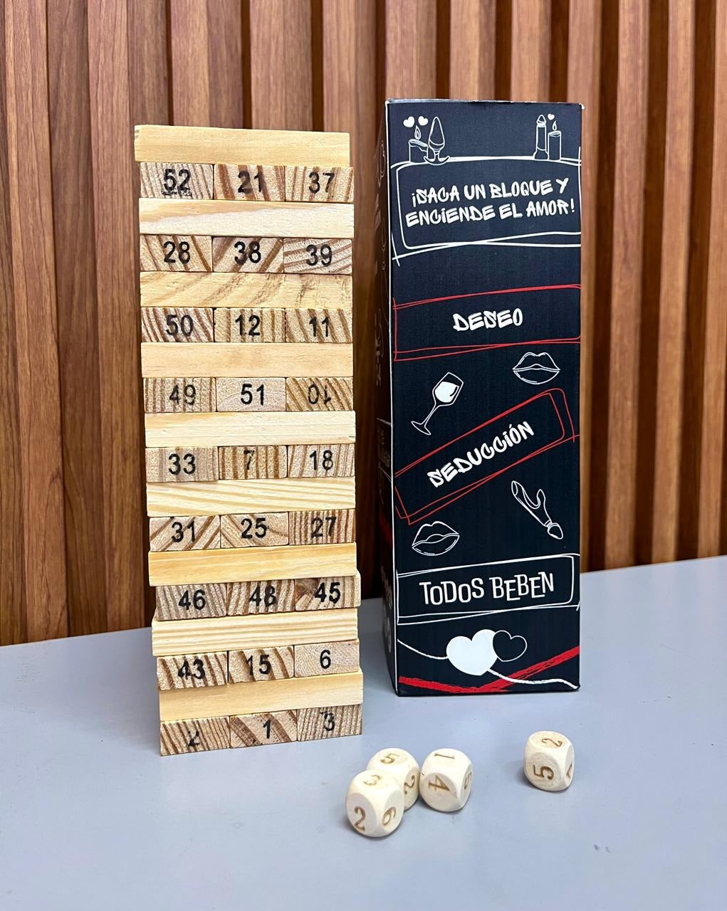 JENGA Erótico Parejas Hot