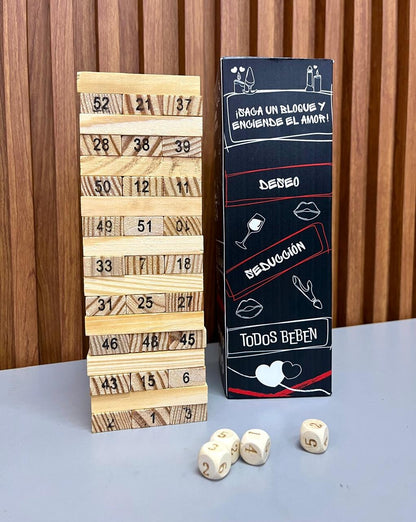 JENGA Erótico Parejas Hot