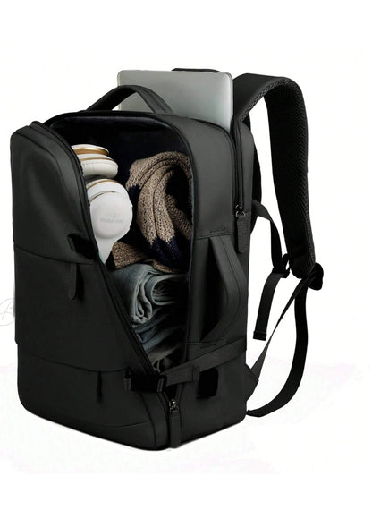 Morral Viajero, para avión, antirrobo, impermeable, compartimento para zapatos, puerto USB.