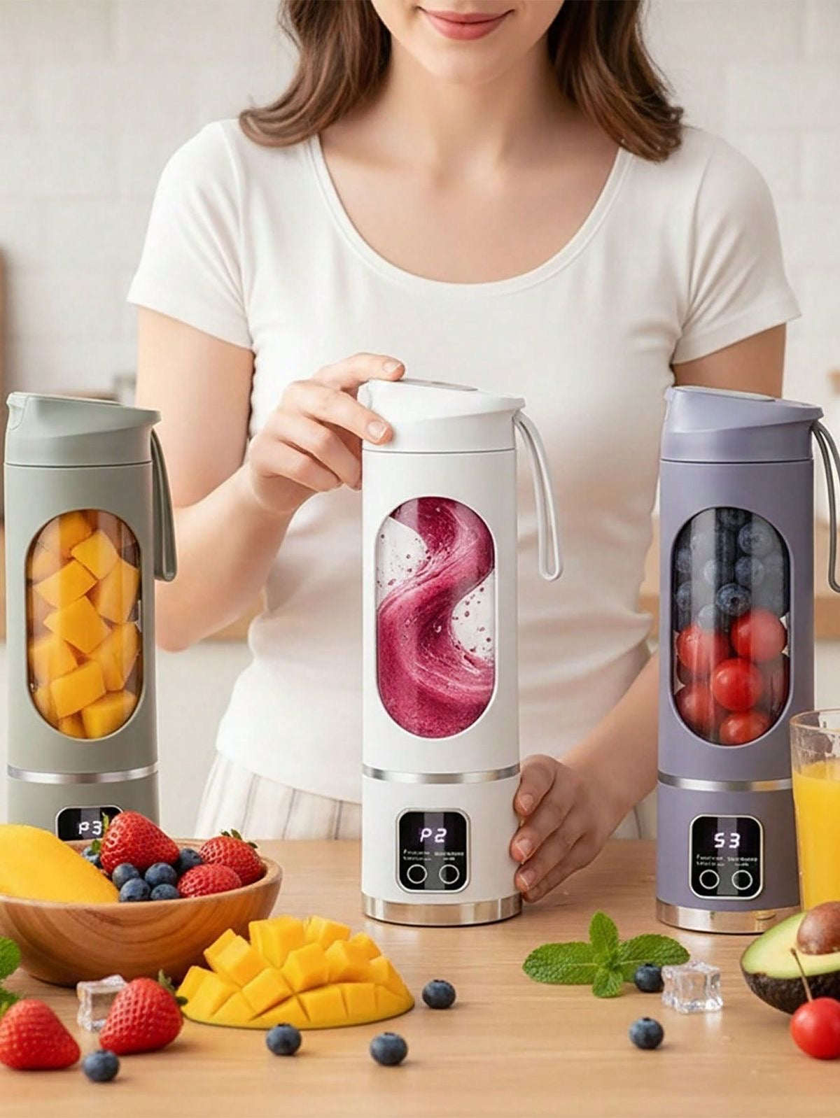 Licuadora Portátil Digital Viajera