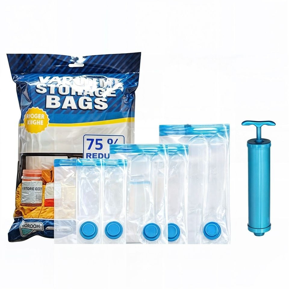 Kit de bolsas empacadoras al vacío para viajes