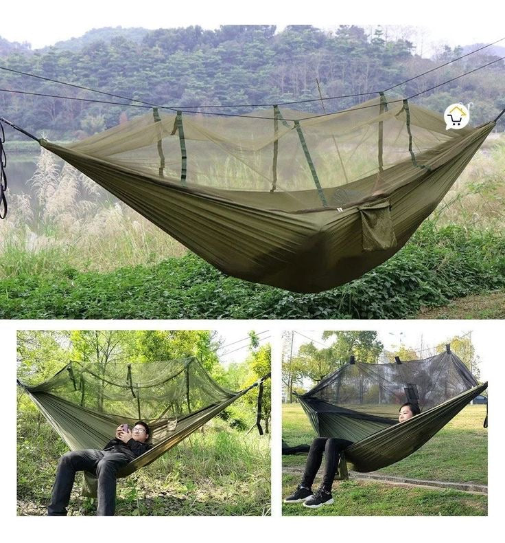 Hamaca Viajera para Camping con Mosquitero