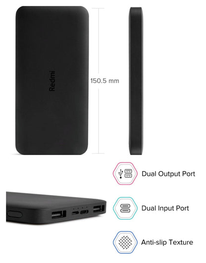 Power Bank Viajera de 10.000 mAh Redmi