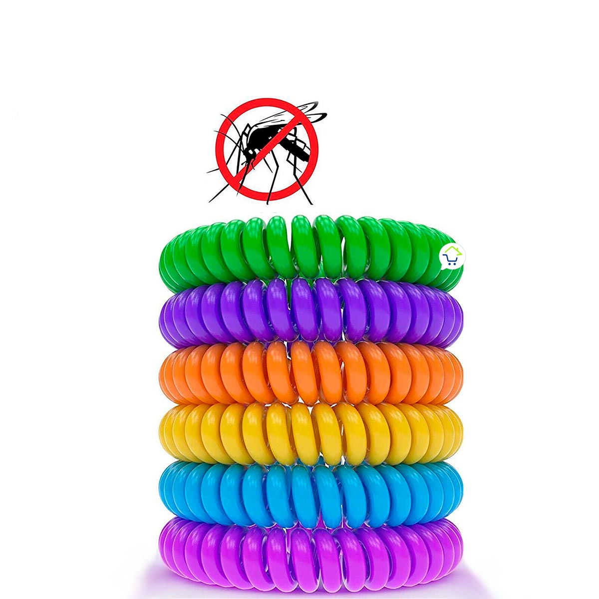 Pulseras Repelente de Mosquito Set X3. Viajera, Cómoda y Narural