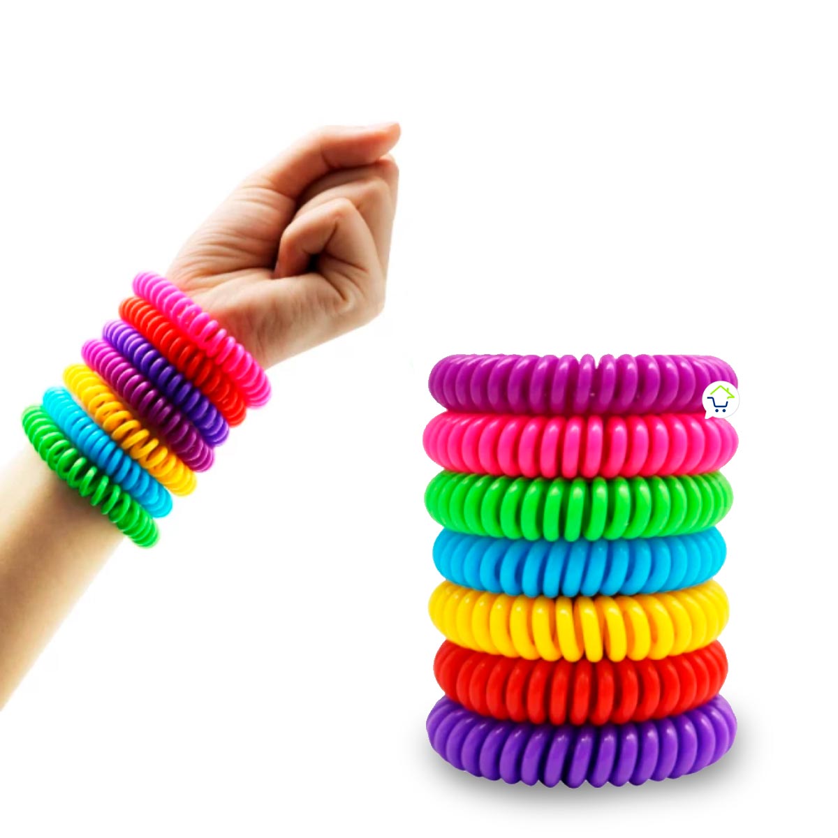 Pulseras Repelente de Mosquito Set X3. Viajera, Cómoda y Narural