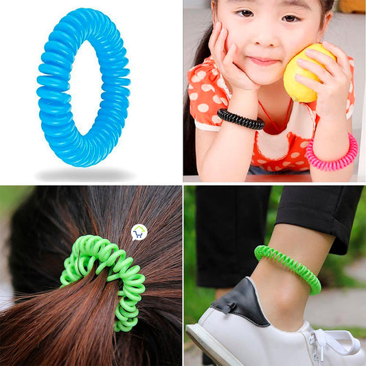 Pulseras Repelente de Mosquito Set X3. Viajera, Cómoda y Narural
