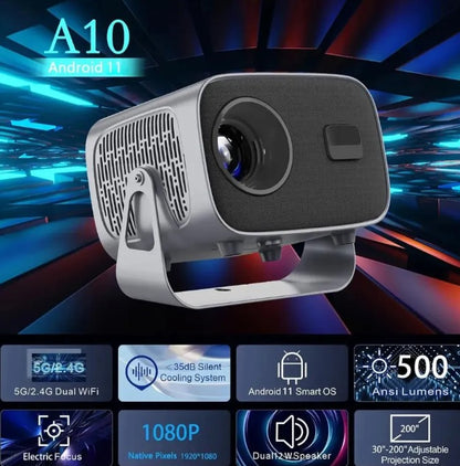 Proyector 4k Inteligente A10 Android Sma