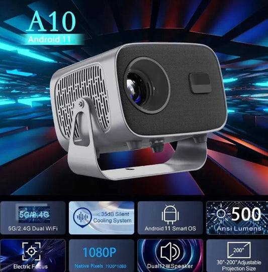 Proyector 4k Inteligente A10 Android Sma