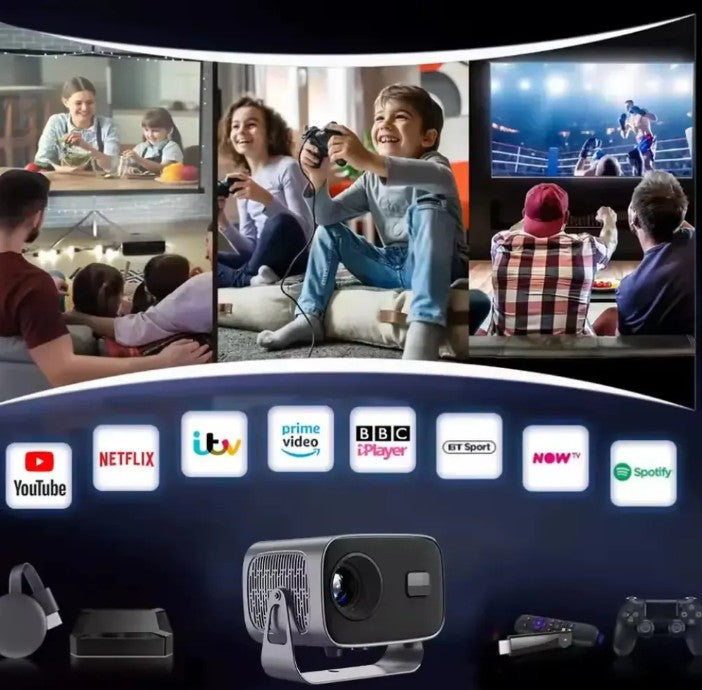 Proyector 4k Inteligente A10 Android Sma
