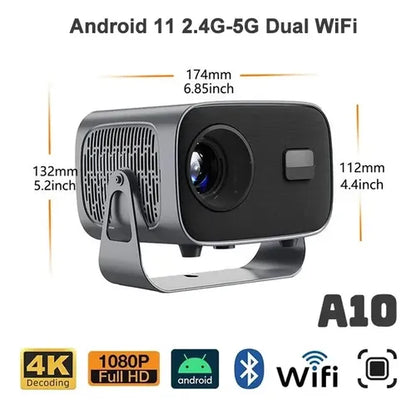 Proyector 4k Inteligente A10 Android Sma